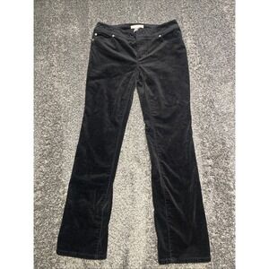 Chico's Women's Black Corduroy Pants Size 0 Short